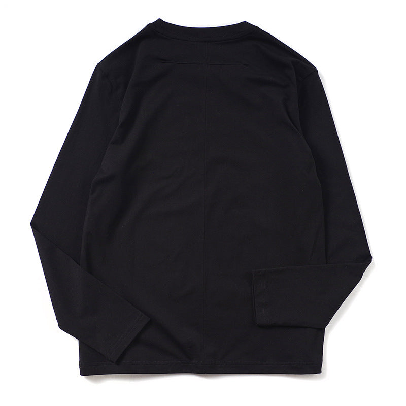 GVC T Shirt Spring and Autumn Long Sleeve T-shirt Virgin Pattern Pure Cotton Men