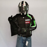 Black Varsity Jacket Racer Jacket Motorcycle Cycling Clothing Male Racing Motorcycle Jacket Tension Suit