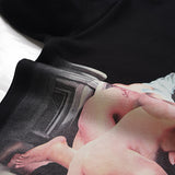 GVC Hoodie 3D Virgin Pattern Pure Cotton Long-Sleeved Sweatshirt for Men and Women