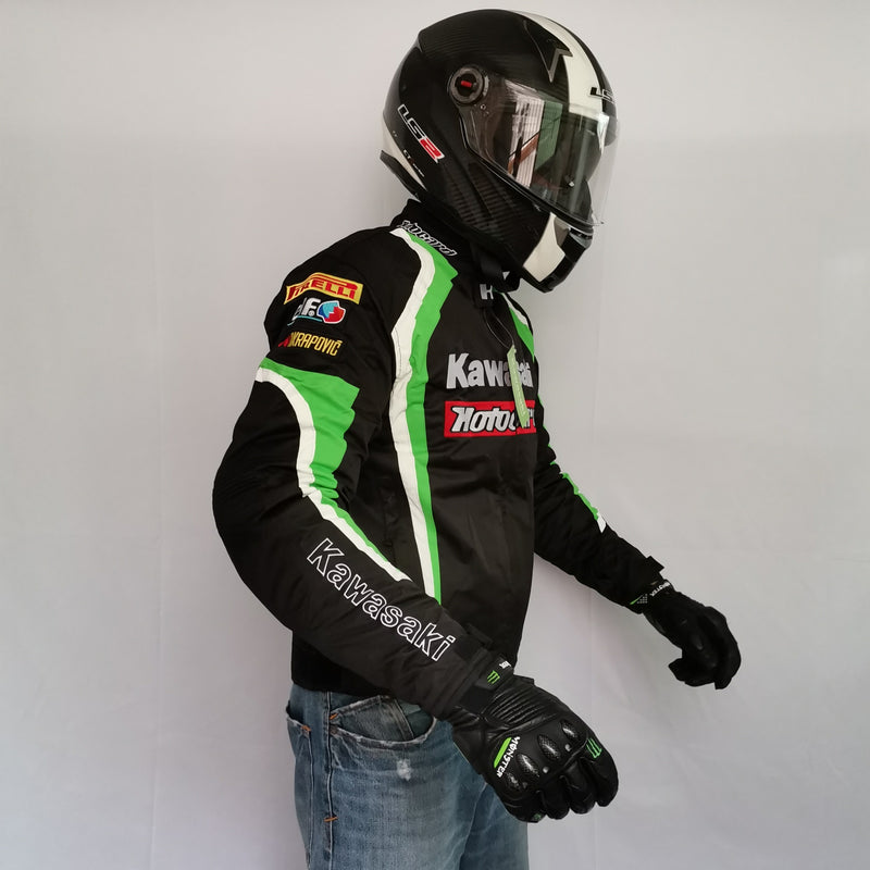 Black Varsity Jacket Racer Jacket Motorcycle Cycling Clothing Male Racing Motorcycle Jacket Tension Suit