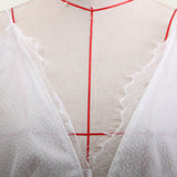 See through Wedding Dress Sexy Camisole Gown Split Dress