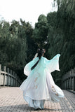 Chinese Traditional Dress Six-Meter Embroidered Daily Large Swing Dress