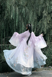 Chinese Traditional Dress Six-Meter Embroidered Daily Large Swing Dress