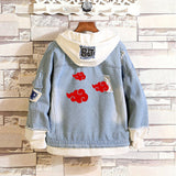 Comic Denim Jacket Men's and Women's Casual Denim Jacket