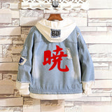 Comic Denim Jacket Men's and Women's Casual Denim Jacket