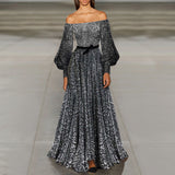 Formal Dresses & Gowns Autumn Sexy Off-Shoulder Dress Formal Dress