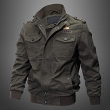 Blade Runner Jacket Autumn and Winter Men's Army Fan Cotton Jacket Fleece Padded Coat