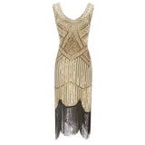 1920S Dress Tassel Dress Beaded Tassel Dress