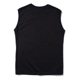 GVC Vest Cross Shadow Virgin Pattern Cotton Loose Vest Men