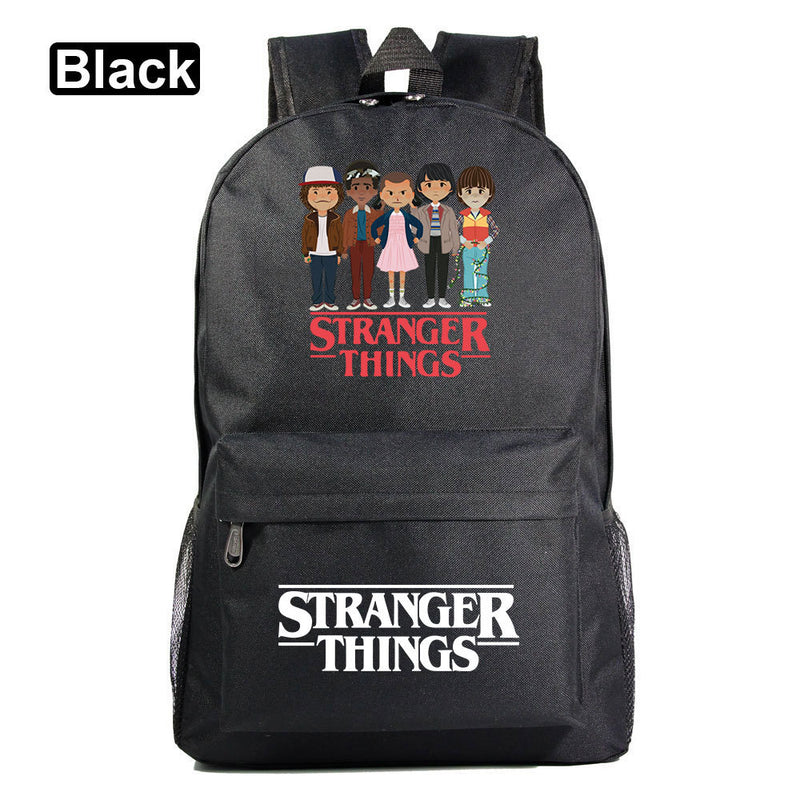 Stranger Things Backpack Youth Student Schoolbag Men's and Women's Casual Backpack