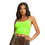Music Festivals Rave Outfits Girls Tops Autumn and Winter Women's Sexy Backless