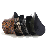 Leopard Fur Hat Autumn and Winter Fisherman Hat