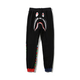 Shark Print Pant Contrast Color Trousers Sweatpants Men And Women Youth Fashion Pants