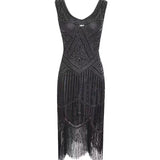 1920S Dress Vintage Sequins Dress Sequined Dress Tassel Dress