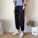 Men Pants Loose Casual Pants Straight Spring and Autumn Men