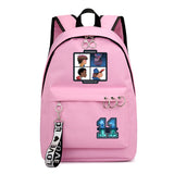 Stranger Things Backpack Printed Preppy Style Backpack Ribbon Bag Student Schoolbag Girl