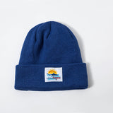 Toboggan Hat Woolen Cap Men's and Women's Autumn and Winter Casual Knitted Hat Warm Hat