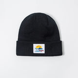 Toboggan Hat Woolen Cap Men's and Women's Autumn and Winter Casual Knitted Hat Warm Hat