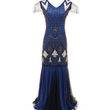 1920S Dress Women's Pearl Embroidery Dress Dress Dress