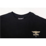 Boylondon T Shirt Plus Size Sports Retro Slim Casual Fashionable