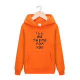 Friends Joey Hoodie Printed Men and Women plus Velvet Hooded Pullover