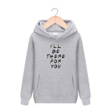 Friends Joey Hoodie Printed Men and Women plus Velvet Hooded Pullover