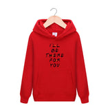 Friends Joey Hoodie Printed Men and Women plus Velvet Hooded Pullover