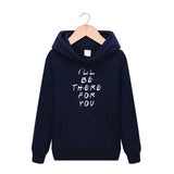 Friends Joey Hoodie Letter Print Men's and Women's Terry Hooded