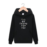 Friends Joey Hoodie Printed Men and Women plus Velvet Hooded Pullover