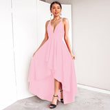 Homecoming Dresses Slip plus Size Women's V-neck Swing Dress Sexy