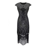 1920S Dress Evening Dress Women's Retro Dress Sequins Dress