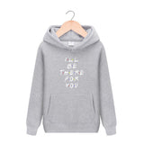 Friends Joey Hoodie Letter Print Men's and Women's Terry Hooded