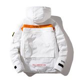 NASA Varsity Jacket Winter Menswear Hooded Jacket Cotton-Padded Jacket