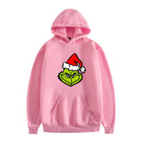 Grinch Hoodie 3D Printed Men's and Women's Casual Loose Hoodie