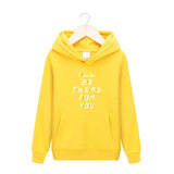 Friends Joey Hoodie Letter Print Men's and Women's Terry Hooded