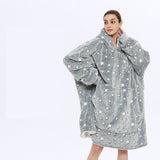 Hoodies Blankets Lazy Blanket Hooded Sweater Thermal Pajamas Autumn and Winter