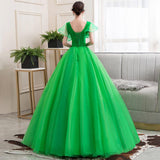 Women's Evening Dress Ball Gown Princess Quinceanera Wedding Dresses Dress Performance Tulle Tutu Dress Chorus Performance Dress Female