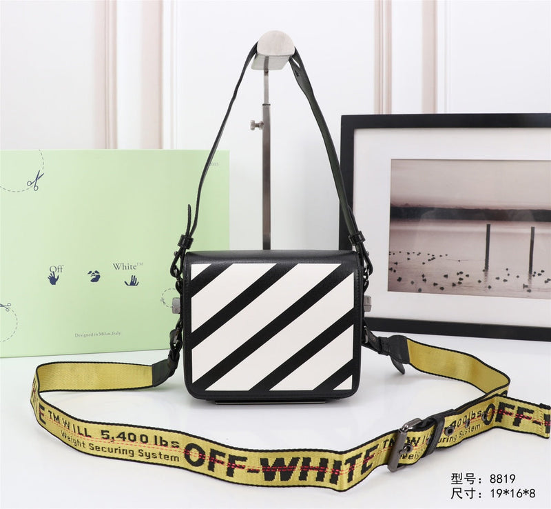Off White Bag Casual Outdoor Convenient Tote Bag