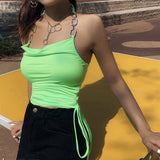 Music Festivals Rave Outfits Girls Tops Autumn and Winter Women's Sexy Backless