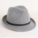 Fedora Golf Hats Autumn and Winter Felt Cap British Hat