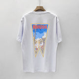 Rhude T Shirt Limited Rhude Casual Hip Hop Summer Loose round Neck