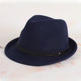 Fedora Golf Hats Autumn and Winter Felt Cap British Hat