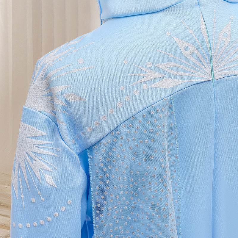 Halloween Frozen Dress Toddler Frozen2 Princess Elsa Children's Full Dress Dress
