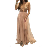 Formal Dresses & Gowns Women's Sexy Sequined Evening Dress