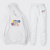 Travis Scott Astroworld Hoodie & Pant 2 Piece Set Printed Men and Women Fashion Casual Top