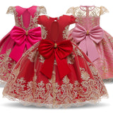 Toddler Girls Sequin Gown Dress Children's Dress Princess Dress for Girls Wedding Dress
