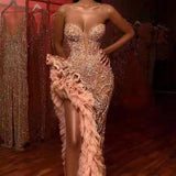 Lady Gaga Dress Sexy Sequined Evening Dress