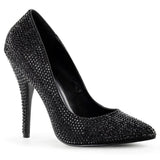 Hot Pink Heels Toe Shallow Mouth High Heels Women's Stiletto Heel Wedding Pumps