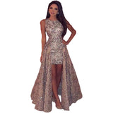 Lady Gaga Dress Sleeveless Sexy Slit Dress Slim Waist Dress