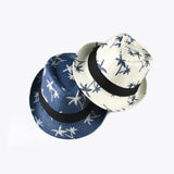 Italian Fedora Hats Spring and Summer Casual Short Brim Top Hat Vacation